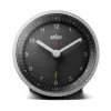 Despertador de cuarzo Braun BC07SB-DCF Negro, Plata