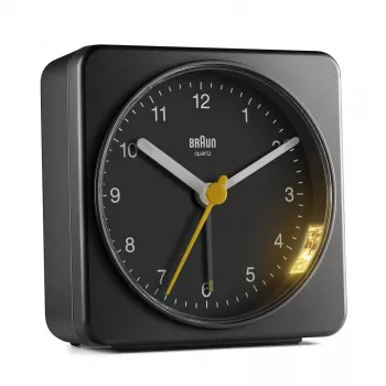 Despertador de cuarzo Braun BC03B Negro