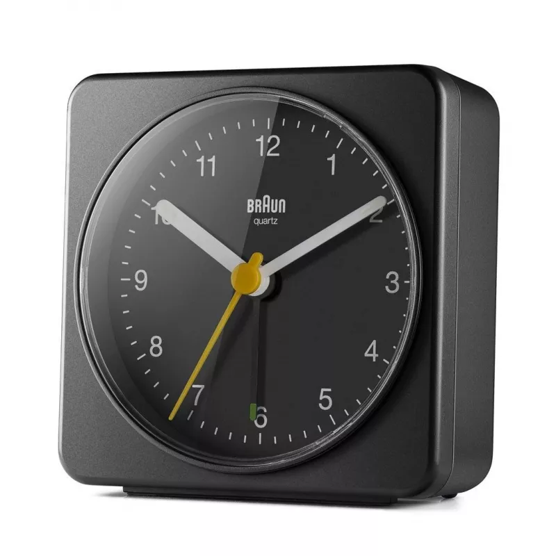 Despertador de cuarzo Braun BC03B Negro