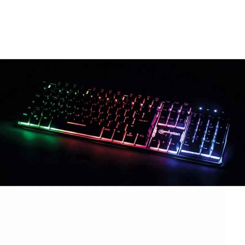 Teclado USB Manhattan Gaming Metal Base Edition