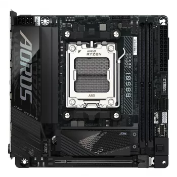 GIGABYTE B850I AORUS PRO Placa base - CPUs AMD Ryzen 9000 Series, VRM digital de 8+2+1 fases, hasta 8400MHz DDR5 (OC), 1xPCIe 5.0 + 1xPCIe 4.0 M.2, 2.5LAN, WIFI 7, USB 3.2 Gen 2