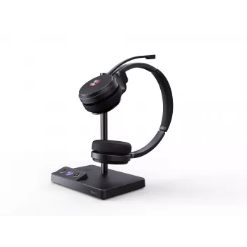 Auriculares Yealink WH62 Dual Teams, inalámbricos, 20 - 20000 Hz, oficina/call center, 127 g, auriculares, Negro