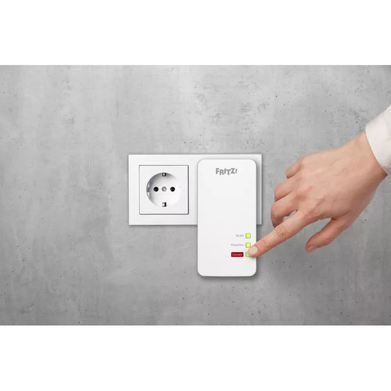 Powerline FRITZ! 1260 1200 Mbit/s Ethernet LAN Wi-Fi blanco 1 ud.
