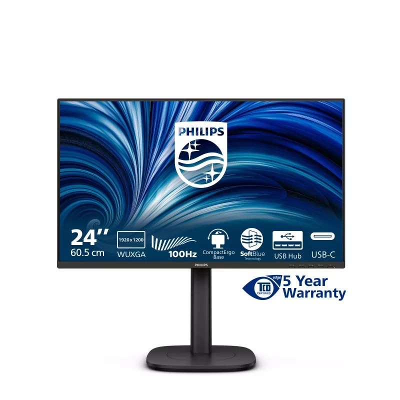 Monitor Philips 3000 series 24B2N3200D/00 61,2 cm (24,1