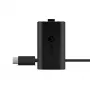 Microsoft Xbox Play & Charge Kit (SXW-00002) batería recargable con cable USB-C, negro