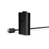 Microsoft Xbox Play & Charge Kit (SXW-00002) batería recargable con cable USB-C, negro
