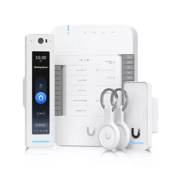 Ubiquiti G3 Starter Kit Pro sistema de control de acceso de seguridad gris blanco