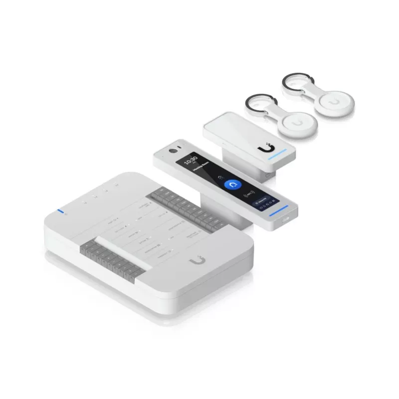 Ubiquiti G3 Starter Kit Pro sistema de control de acceso de seguridad gris blanco