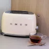 Tostadora Smeg TSF01CREU crema 2 rebanadas