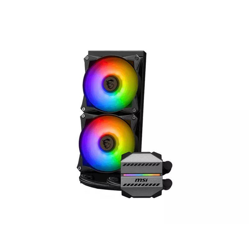 MSI MAG Coreliquid M240 refrigeración líquida todo en uno para procesador 12 cm negro