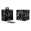 be quiet! Pure Wings 3 140mm | PWM high-speed Triple Pack ventilador para caja de ordenador 14 cm negro 3 uds.