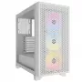 CORSAIR caja de PC semitorre - 3000d RGB Airflow - blanco