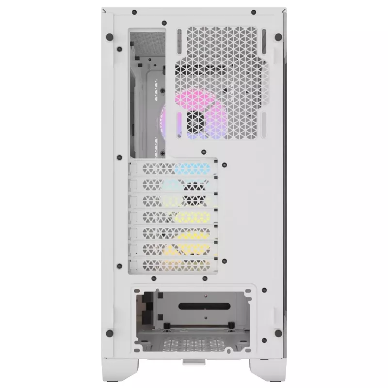 CORSAIR caja de PC semitorre - 3000d RGB Airflow - blanco