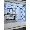 CORSAIR Mid-Tower Smart Case - iCUE 5000X - RGB QL Edition Tempered Glass True - Blanco