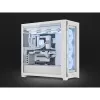 CORSAIR Mid-Tower Smart Case - iCUE 5000X - RGB QL Edition Tempered Glass True - Blanco