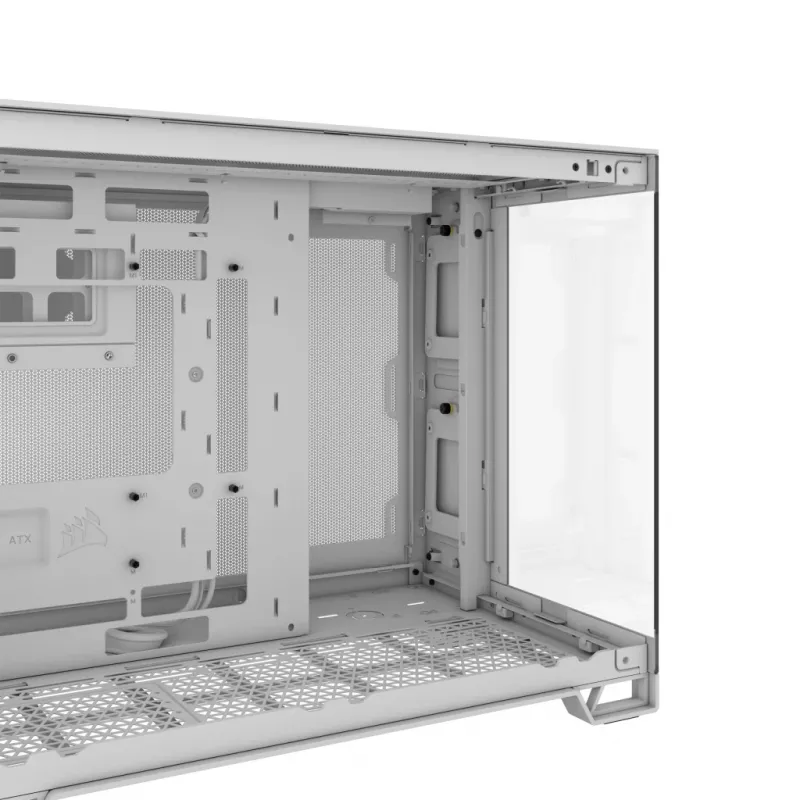 CORSAIR Caja de PC – 2500X Mid-Tower Dual Chamber Caja de PC – Blanco
