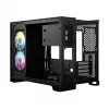 CORSAIR Caja de PC - Icue Link 2500x RGB Micro ATX Dual Chamber Negro