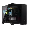 CORSAIR Caja de PC - Icue Link 2500x RGB Micro ATX Dual Chamber Negro