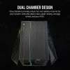 CORSAIR Caja de PC - Icue Link 2500x RGB Micro ATX Dual Chamber Negro
