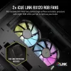 CORSAIR Caja de PC - Icue Link 2500x RGB Micro ATX Dual Chamber Negro