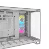 CORSAIR Caja de PC – iCUE LINK 2500X RGB Micro-ATX Dual-Chamber Blanco