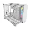 CORSAIR Caja de PC – iCUE LINK 2500X RGB Micro-ATX Dual-Chamber Blanco
