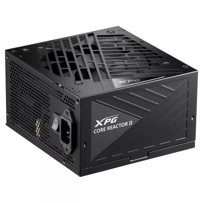 Fuente de alimentación ADATA XPG COREREACTOR II 1000W, ATX 3.0, 80 PLUS Gold, totalmente modular, 100–240 V, 50/60 Hz, negra