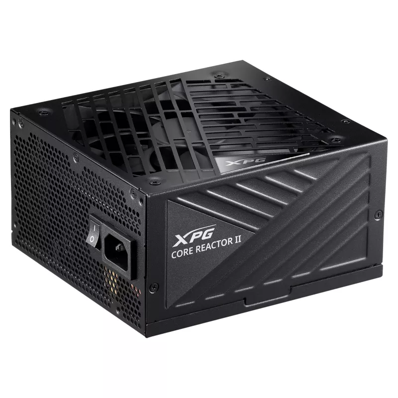 Fuente de alimentación ADATA XPG COREREACTOR II 1000W, ATX 3.0, 80 PLUS Gold, totalmente modular, 100–240 V, 50/60 Hz, negra