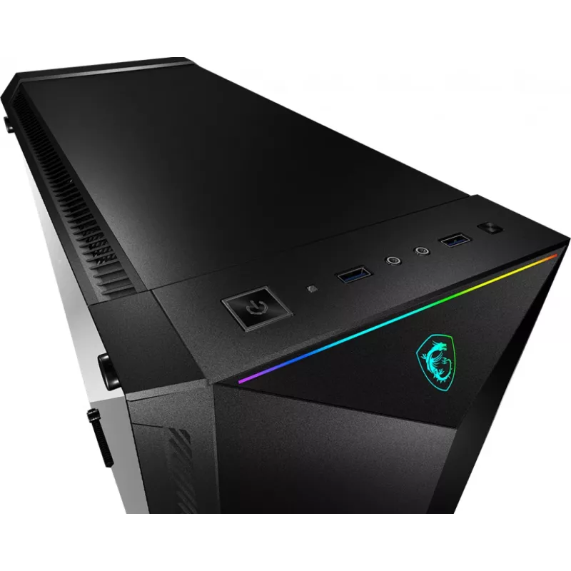 Caja de ordenador gaming MSI MPG GUNGNIR 100 Midi Tower Negro