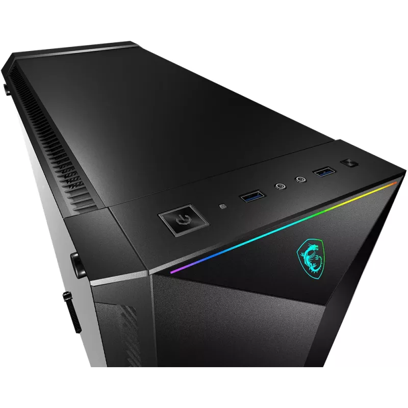 Caja de ordenador gaming MSI MPG GUNGNIR 100 Midi Tower Negro