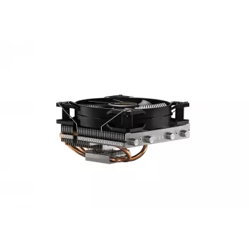 be quiet Shadow Rock LP Disipador de CPU, ventilador PWM único de 120 mm, para zócalos Intel: 1200 / 2066 / 1150 / 1151 / 1155 / 2011(-3) Square ILM, para zócalos AMD: AM2(+) / AM3(+) / AM4 / FM1 / FM2(+), 130W TDP, 75,4 mm de altura