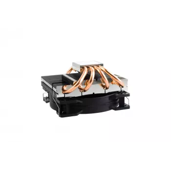 be quiet Shadow Rock LP Disipador de CPU, ventilador PWM único de 120 mm, para zócalos Intel: 1200 / 2066 / 1150 / 1151 / 1155 / 2011(-3) Square ILM, para zócalos AMD: AM2(+) / AM3(+) / AM4 / FM1 / FM2(+), 130W TDP, 75,4 mm de altura