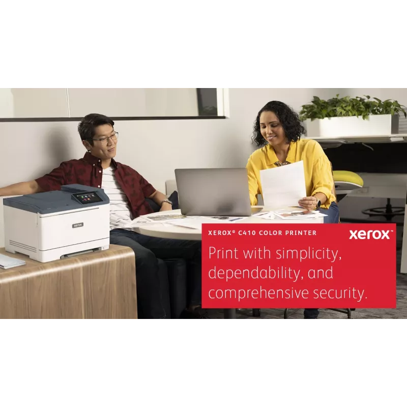 Xerox C410 A4 40ppm Dúplex Impresora PS3 PCL5e/6 2 bandejas de papel 251 hojas