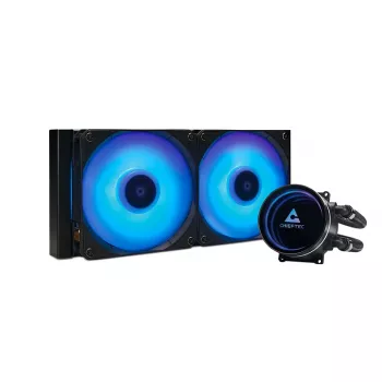Refrigeración líquida para CPU CHIEFTEC ICEBERG 240 RGB CLC-240-RGB — Radiador de 240 mm, AIO, iluminación RGB