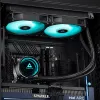 Refrigeración líquida para CPU CHIEFTEC ICEBERG 240 RGB CLC-240-RGB — Radiador de 240 mm, AIO, iluminación RGB