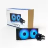 Refrigeración líquida para CPU CHIEFTEC ICEBERG 240 RGB CLC-240-RGB — Radiador de 240 mm, AIO, iluminación RGB