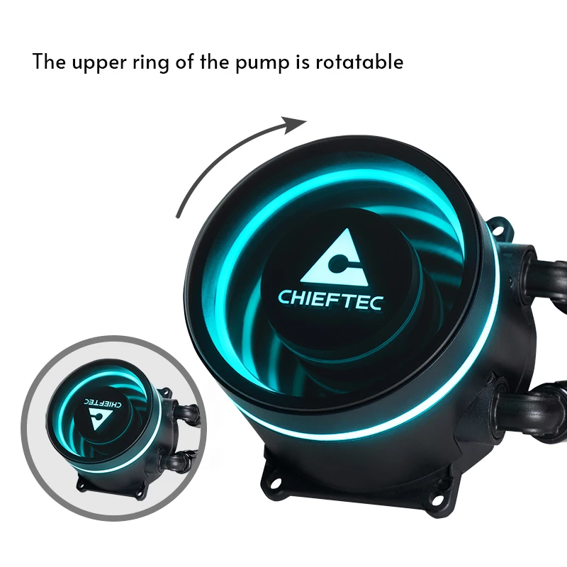 Sistema de refrigeración Chieftec ICEBERG 360 DARK