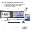 Monitor HP Series 7 Pro 27 pulgadas QHD Thunderbolt 4 - 727pu, 68,6 cm (27 pulgadas), 2560 x 1440 píxeles, Quad HD, LCD, 5 ms, Negro