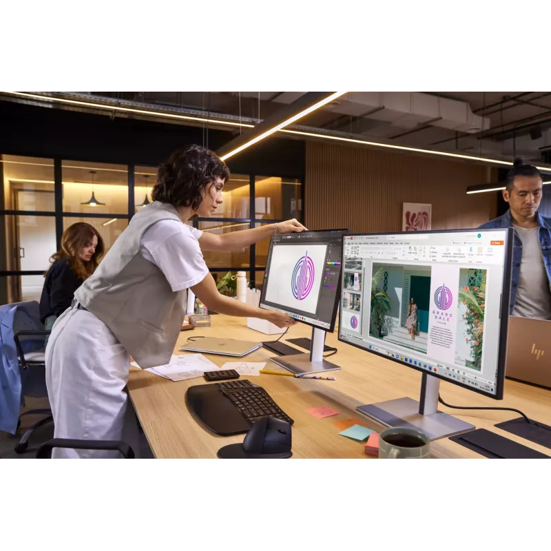 Monitor HP Series 7 Pro 27 pulgadas QHD Thunderbolt 4 - 727pu, 68,6 cm (27 pulgadas), 2560 x 1440 píxeles, Quad HD, LCD, 5 ms, Negro