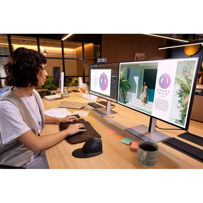 Monitor HP Series 7 Pro 27 pulgadas QHD Thunderbolt 4 - 727pu, 68,6 cm (27 pulgadas), 2560 x 1440 píxeles, Quad HD, LCD, 5 ms, Negro