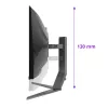 Monitor de ordenador AOC AGON PRO AG346UCD 86,4 cm (34 pulgadas) 3440 x 1440 píxeles Wide Quad HD QD-OLED Negro, Gris
