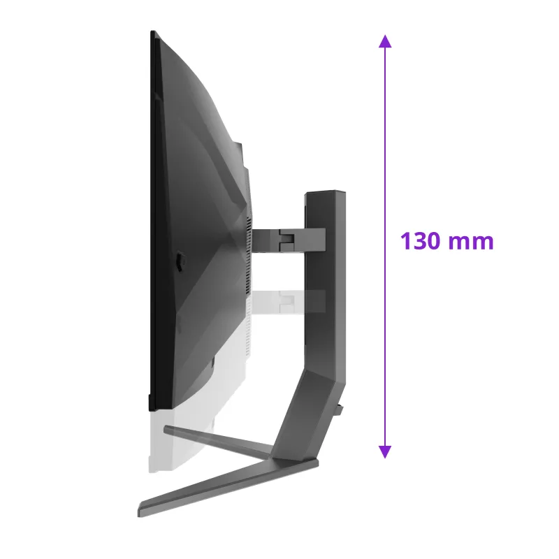 Monitor de ordenador AOC AGON PRO AG346UCD 86,4 cm (34 pulgadas) 3440 x 1440 píxeles Wide Quad HD QD-OLED Negro, Gris