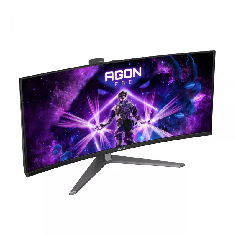 Monitor de ordenador AOC AGON PRO AG346UCD 86,4 cm (34 pulgadas) 3440 x 1440 píxeles Wide Quad HD QD-OLED Negro, Gris