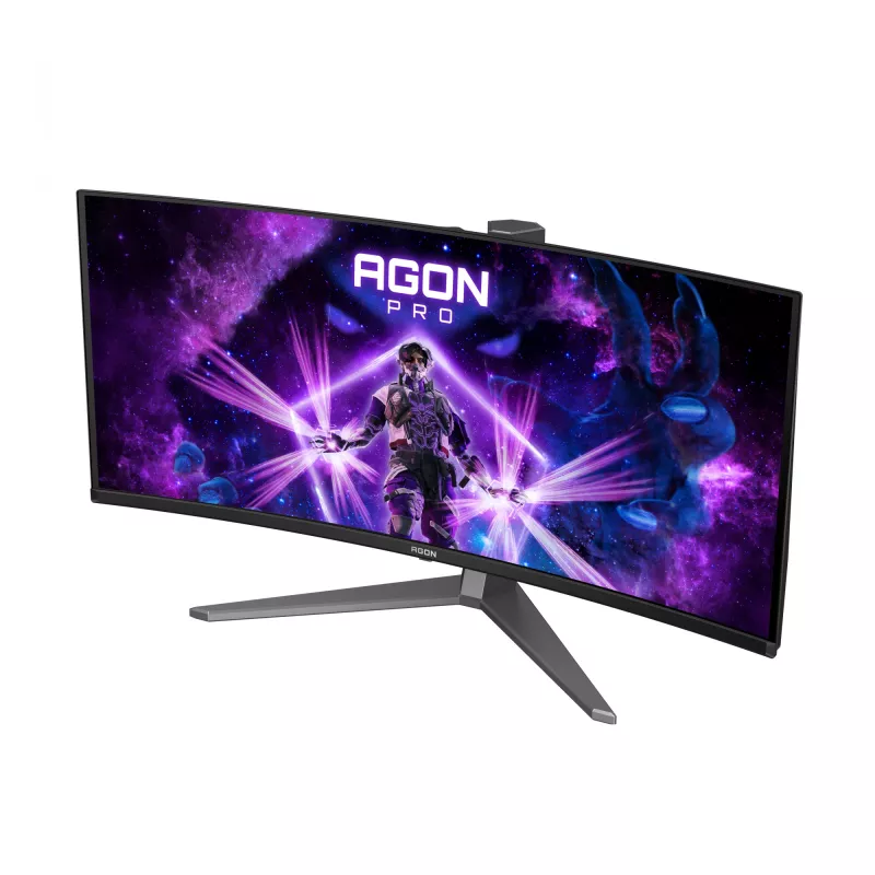 Monitor de ordenador AOC AGON PRO AG346UCD 86,4 cm (34 pulgadas) 3440 x 1440 píxeles Wide Quad HD QD-OLED Negro, Gris