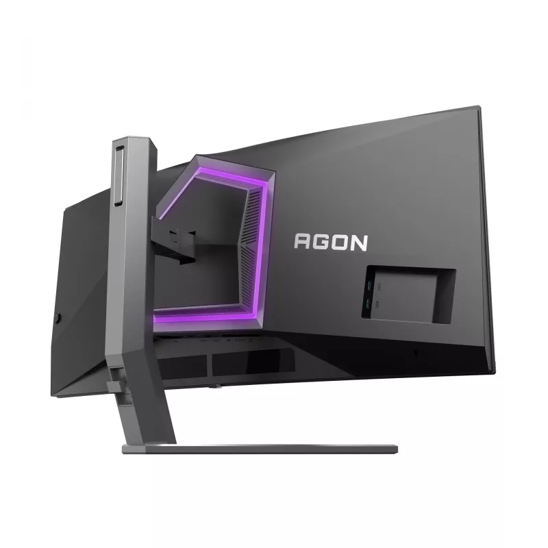Monitor de ordenador AOC AGON PRO AG346UCD 86,4 cm (34 pulgadas) 3440 x 1440 píxeles Wide Quad HD QD-OLED Negro, Gris