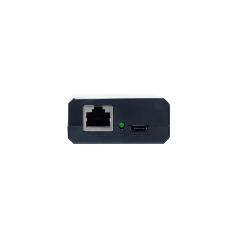 LevelOne Gigabit PoE bt a USB-C PD 3.0 Splitter, IEEE 802.3af, IEEE 802.3at, IEEE 802.3bt, 10/100/1000Base-T(X), Negro, Actividad, Conexión, Alimentación, 0 - 40 °C, 0 - 70 °C