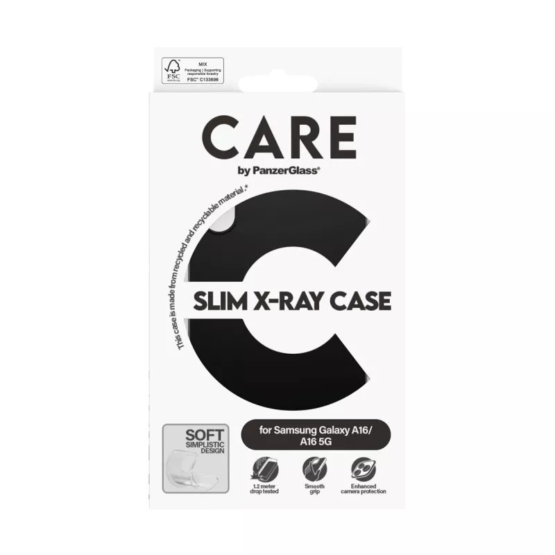 PanzerGlass CARE™ by ® Funda negra Samsung Galaxy A16 4G | A16 5G