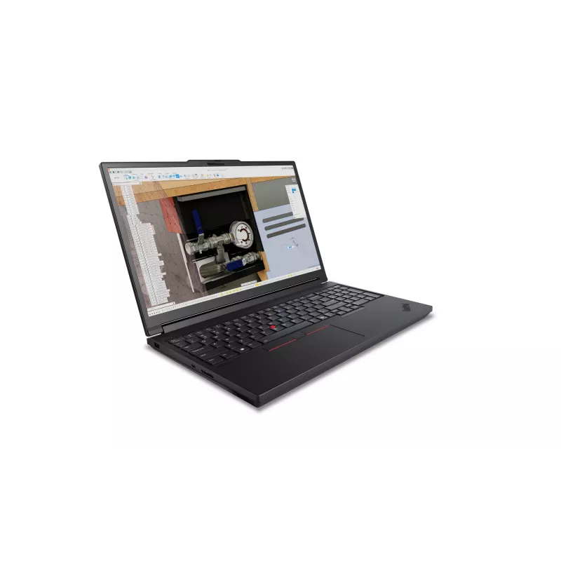 Lenovo ThinkPad P16 Gen 3 Intel Core Ultra 7 255HX Estación de trabajo móvil 40,6 cm (16 inch) WUXGA 64 GB DDR5-SDRAM 1 TB SSD NVIDIA RTX PRO 3000 Blackwell Wi-Fi 7 (802.11be) Windows 11 Pro alemán negro