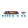 Mesh Set 7530 AX + 1200 AX Dualband (2,4 GHz / 5 GHz) Wi-Fi 6 (802.11ax) rojo, blanco 4 3G interno