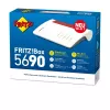 Box 5690 Router WLAN 2,5 Gigabit Ethernet Dualband (2,4 GHz / 5 GHz) rojo, blanco